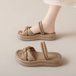 
Sticky sandals for women 2025 new summer outfit dress with skirt fashion fairy style exquisite slimming sandals