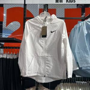 
Nike/Nike Big Children's Spring and Autumn Hooded Breathable Quick-Drying Lightweight Casual Sports Sunscreen Jacket DO7095