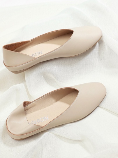 Women's Square Toe Flat Shoes - Chunsen Loafers