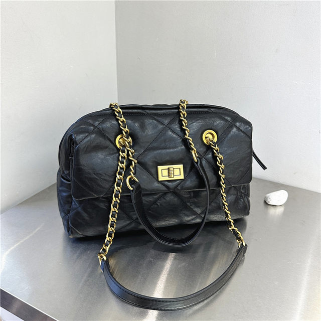 New Fashion Small Fragrant Style Rhombus Chain Bag Shoulder Messenger Bag