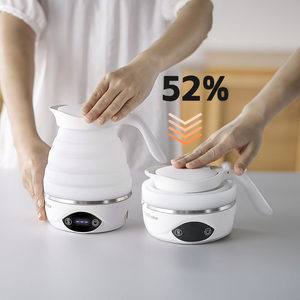 Rongshida Folding Boiled Boiled Boiler Travel Portable Electric Boil Boil Small Mini Travel Compressed Missear Misvement Repair
