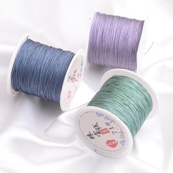 
Non-elastic No. 71 jade wire braided rope 0.4mm necklace rope diy handmade beaded wire hand rope special braided rope