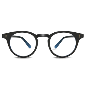 
Japanese round small frame black frame glasses frame for women can be equipped with lenses ultra-light tr90 frame myopia mirror with degree decoration