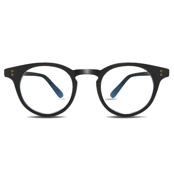 
Japanese round small frame black frame glasses frame for women can be equipped with lenses ultra-light tr90 frame myopia mirror with degree decoration