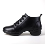 Кожаная обувь с молнией, танцующие туфли, мягкая подошва