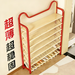 Shoe Rack for Home Entrance, Multi-Layer Dopamine-Style Entryway Rack, Good-Looking Simple Indoor Shoe Cabinet, Entryway Storage Rack