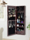 Dress mirror, makeup mirror storage cabinet full -body mirror dressing table entry home storage cabinet
