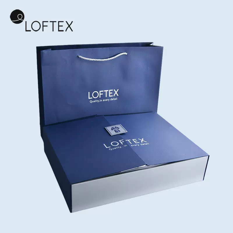 loftex新品酒店浴袍速干纯棉吸水情侣高档毛巾料浴衣男长款睡袍女