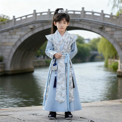 Boys' Hanfu 2025 New Style Chinese Tang Suit Original Ancient Style Handsome Gentleman Swordsman Young Master Performance Costume
