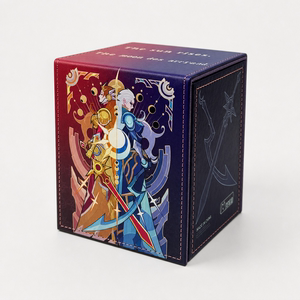 
Rune Battlefield card box, Moon Goddess, Dawn Goddess card box, TCG imitation leather box, Diana Leona card box