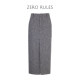Wanwan light luxury wool wool, Yang Shulin herringbone pencil half-body skirt