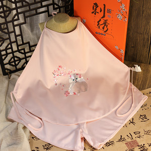 Su Embroidery Embroidery Products Real Silk Embroidery Female Nursing Belly Ratter Chinese Wind Windwear Silk Ladies Stuck