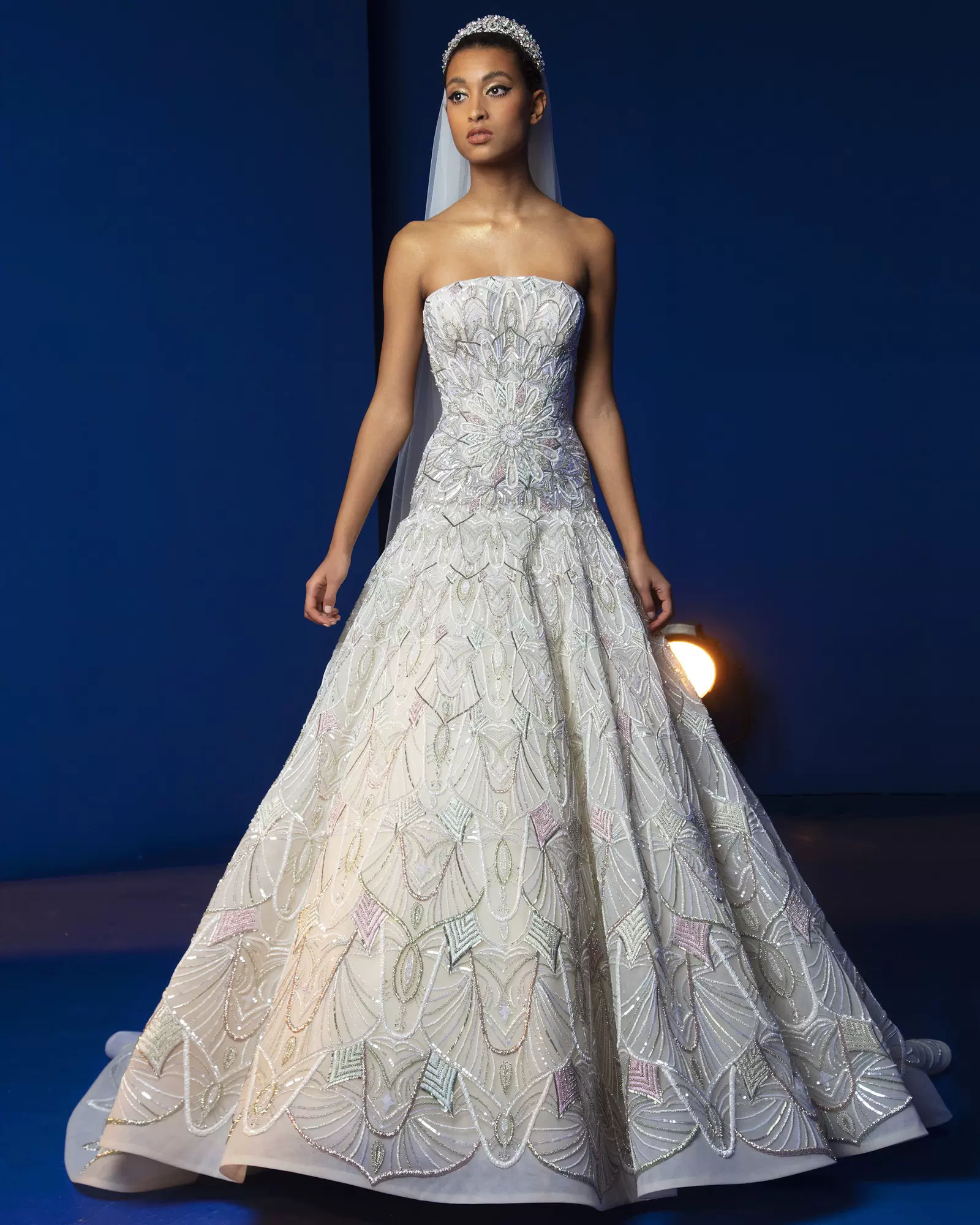 Fashion Rami Kadi Gown Rami Kadi Editorial Stock Photo Stock Image