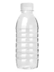 Chai nước khoáng 350ml nhựa trong suốt có nắp đậy thực phẩm dành cho thú cưng dùng một lần mẫu chất lỏng đóng gói lại chai rỗng