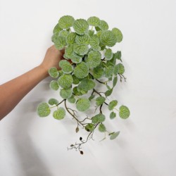 Artificial Plant Small Leaves French Begonia Leaves Wall Hanging Home Decoration Indoor Landscaping Fake Green Plants Green Leaves Beautification Props
