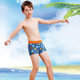 Yingfa children's boxer swim trunks, girls, boys, middle and big children's hot spring comfortable and durable swimming trunks swimsuit professional