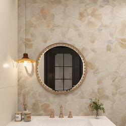 French-Style Vintage Bathroom Clay Tiles 600×1200 Caramel Color Bathroom Wall Tiles Balcony Changying Tiles