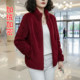 Coral velvet women's coat for outer wear as mother's wear 2025 new winter stand-up collar large size thickened fashionable warmth and cold protection