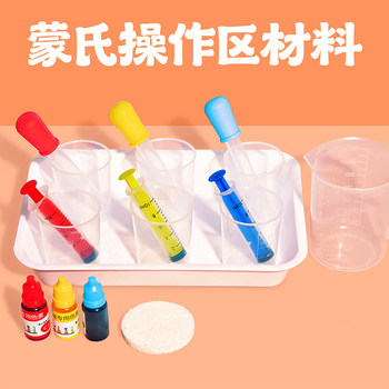 Color change experiment of angular pigment pigment dropper in Science Zone