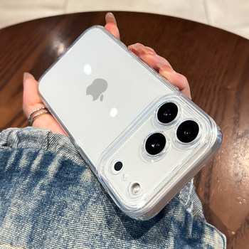 
Suitable for iPhone 17 transparent mobile phone case