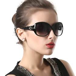 Sunglasses for Women 2025 New Style Anti-Uv Glasses High-End Slimming Fashion Mom Sun Protection Polarized Sunglasses