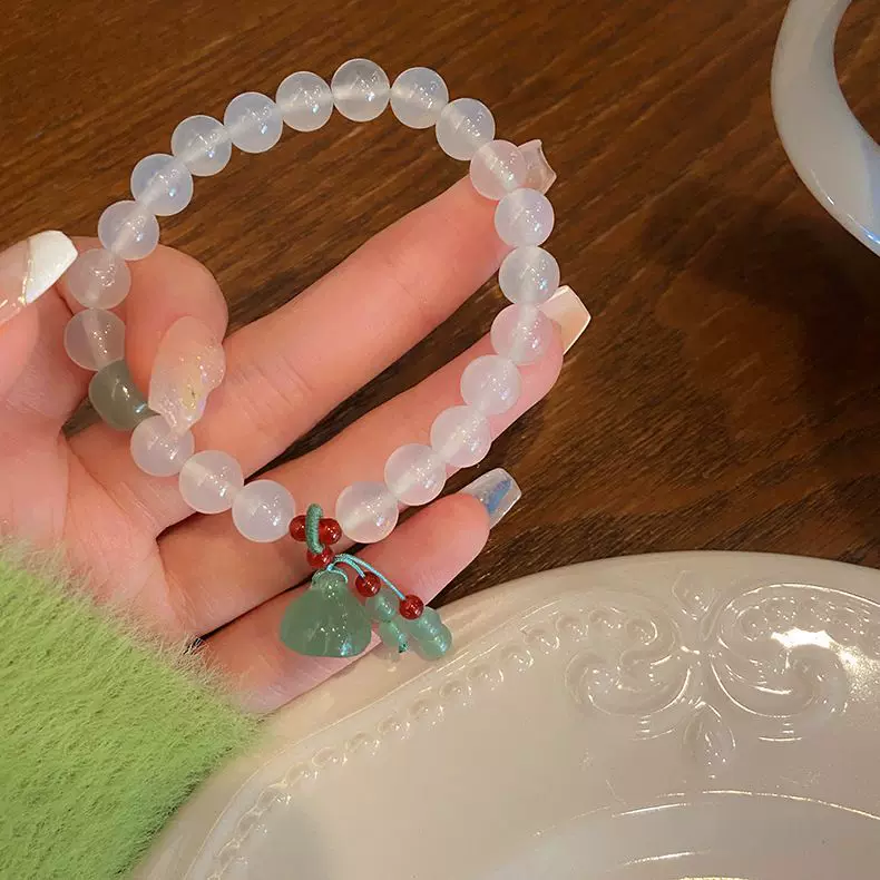 瑪瑙手串 藍紋瑪瑙手串– N.ME