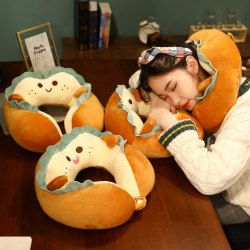U-Shaped Pillow Neck Pillow Neck Support Pillow U-Shaped Pillow Cervical Pillow Travel Car Use Portable Office Nap Pillow