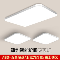 Silver Simple Modern Atmospheric Living Room Lamp Main Light Led Ceiling Lamp Super Bright Children's Room Boys and Girls Home Room