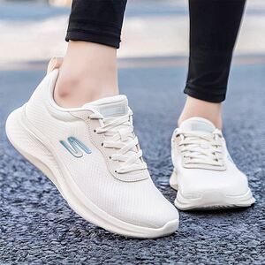 
Skechers Cushioned Running Shoes Women's Shoes 2026 Summer New Outdoor Morning Running Training Shoes Light Breathable Sports Shoes