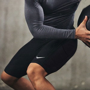 
NIKE Nike quick-drying shorts men's fitness training pants tights men's sports pants three-quarter pants trendy FB7959