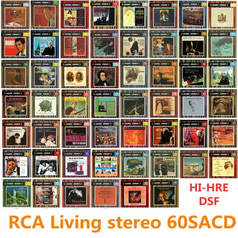 古典音樂名廠RCA Living stereo 60SACD系列收藏無失真dsd音源hires-Taobao