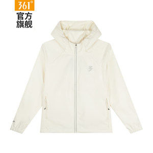 
361 sports coat windbreaker women's 2026 spring and summer new hooded short soft shell assault windproof top for women
