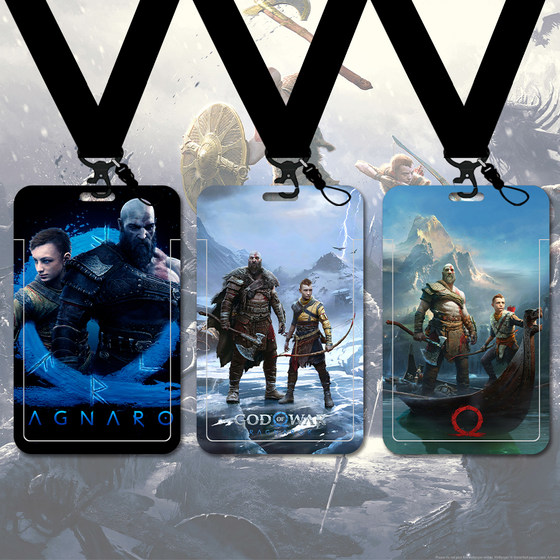 
GodofWar custom peripheral card set student card work permit campus meal card bank card spot