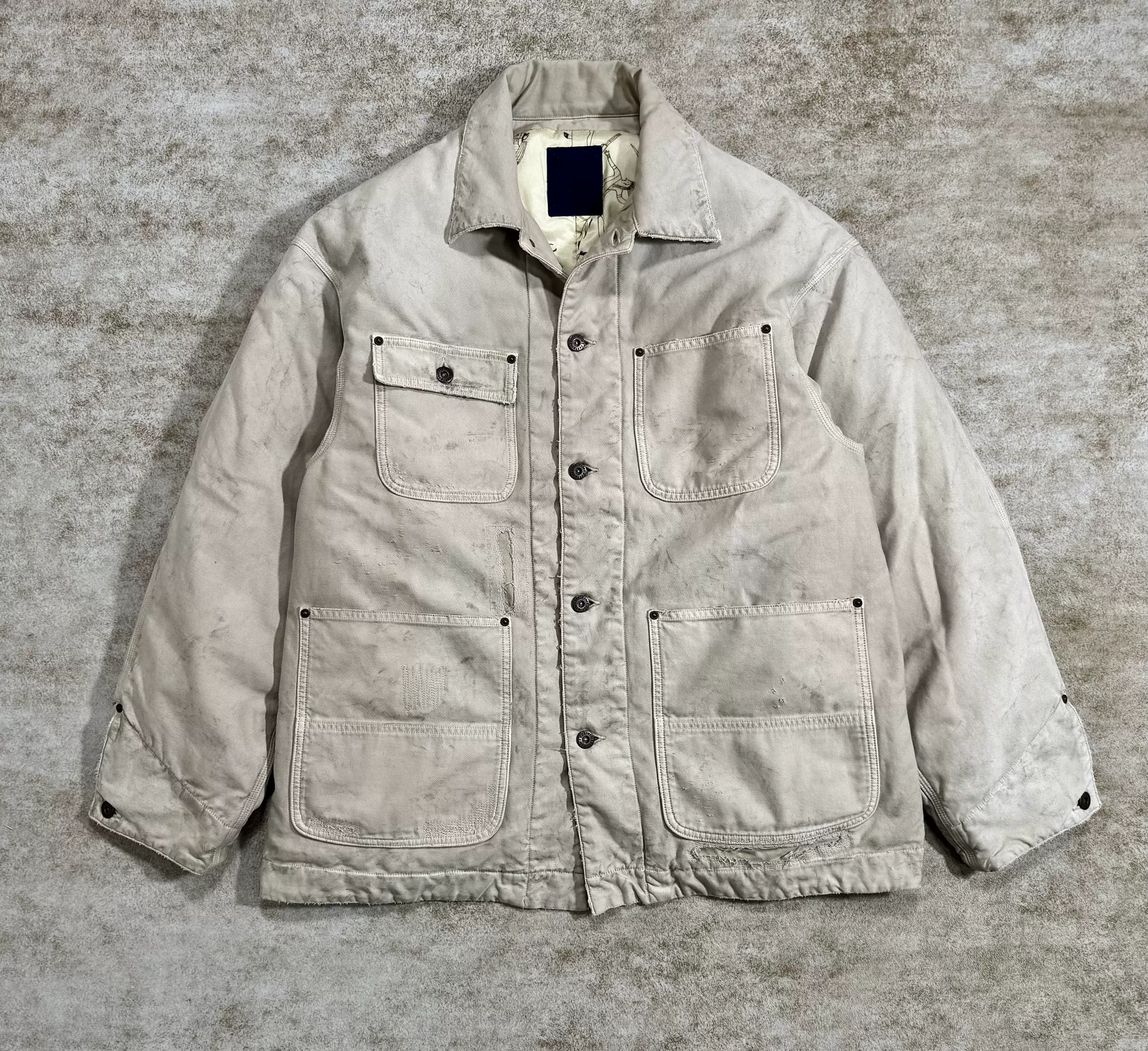 Visvim 2024 ICT MACRAY COVERALL CRASH