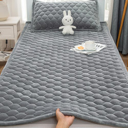 Milk Velvet Mattress Pad Bedding for Dormitory Bed Sheet, Top Layer Mattress Pad 90X190Cm 1.2m Winter