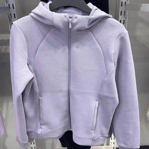 Anta Yi-care sports jacket for women's spring new versatile hooded knitted cardigan top 162517707S
