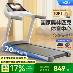 Lijiuji E9 Treadmill for Home Use, Small, Silent, Foldable Walking and Climbing Machine, Dedicated for Home Indoor Gyms
