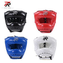 Frisky Boxing Helmet for Adults and Kidsren, Cross-Beam Fighting Head Protection, Sanda Training Protective Gear, Muay Thai Head Protection Set