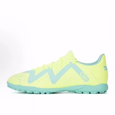 
PUMA Future Play Lace-Up TT (Glue Nails) Football Shoes Men's Yellow Green