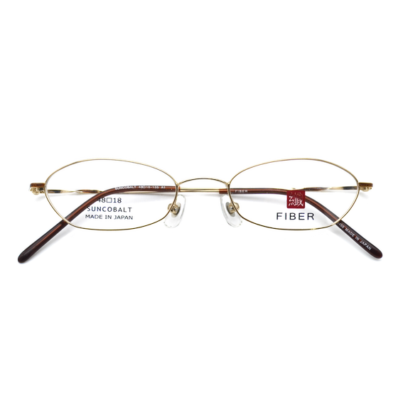 Japanese original FIBER fiber myopia glasses frame, sun cobalt full frame glasses frame can be equipped with myopia lenses 8460