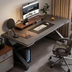 Computer Desk, Desktop Gaming Table and Chair, Bedroom Home Desk, Writing Desk, Simple Style Study Room Workbench