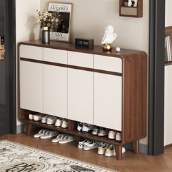 Entryway Shoe Cabinet for Home Use, Large Capacity Storage, Wall-Mounted Foyer Cabinet, 2025 New Popular High-End Shoe Rack for Entrance