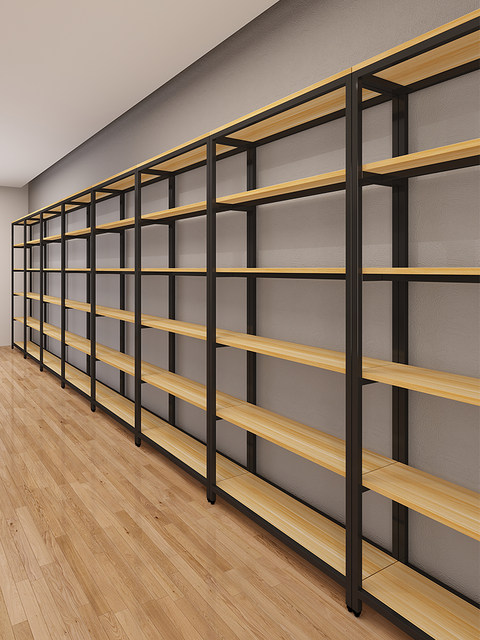 Multi-layer storage rack floor-standing bookshelf living room storage ...