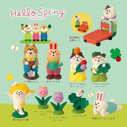 Spring Gardening Ornaments Hellospring Japanese Decole Japanese-Style Cat Trendy Toy Scene Gift Conombre