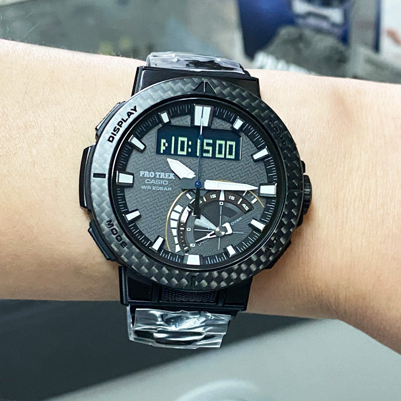 Casio Protrek PRW-70YT-7PR Men's Titanium Alloy Watch