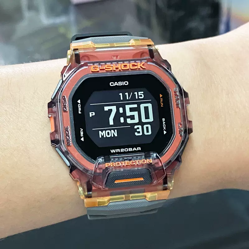 CASIOCASIO手錶男G-SHOCK GBD-200SM-1A5/1A6/2/9PR藍牙計步運動-Taobao