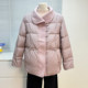 
Western-style mom wear winter down jacket middle-aged and elderly fashionable women's outer wear warm top mother-in-law white duck down jacket