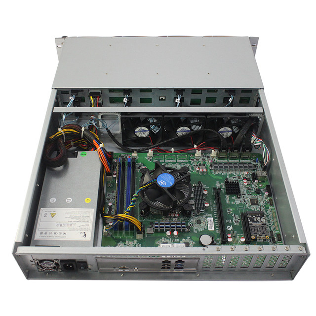 2u server chassis 12-bay hot-swappable box atx motherboard 2u power ...