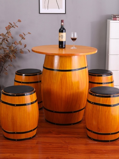 Barile In Legno Di Quercia 1.5L - Per Vino, Whisky O Aceto, Con Supporto