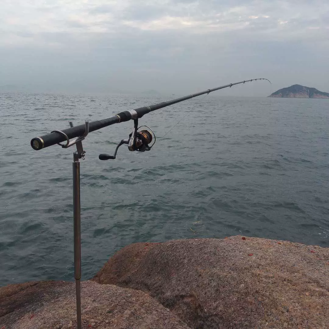 大風磯釣桿架海釣石鯛全不鏽鋼炮臺重磯竿架